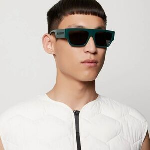 NEW Burberry BE4397U MICAH 407187 Green Dark Grey Unisex Sunglasses BE 4397U